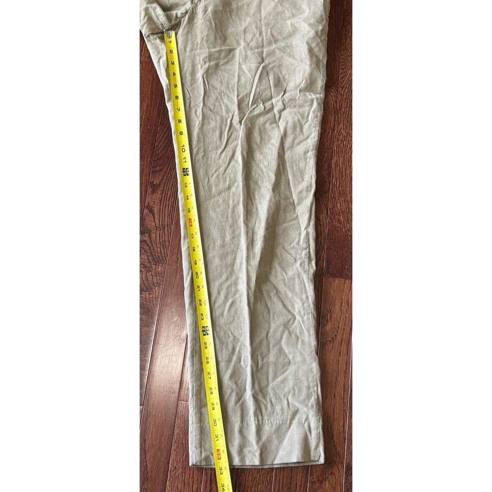 Bills Khakis Made in USA Beige Corduroy M2 Flat Front Pants 36x32.5 - Picture 6 of 8